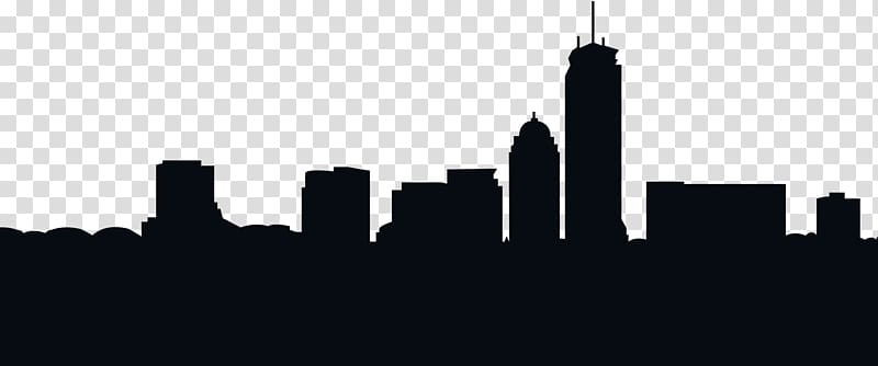 buildings illustration, Boston Skyline Silhouette , city silhouette transparent background PNG clipart