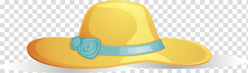Hat Yellow Shoe, Hat material transparent background PNG clipart