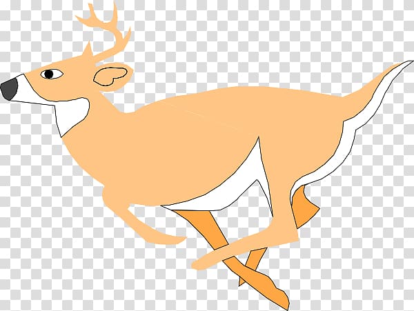 Deer , leaping deer transparent background PNG clipart