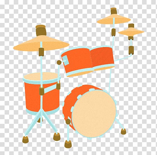 Musical instrument Drum Illustration, Cartoon drums transparent background PNG clipart