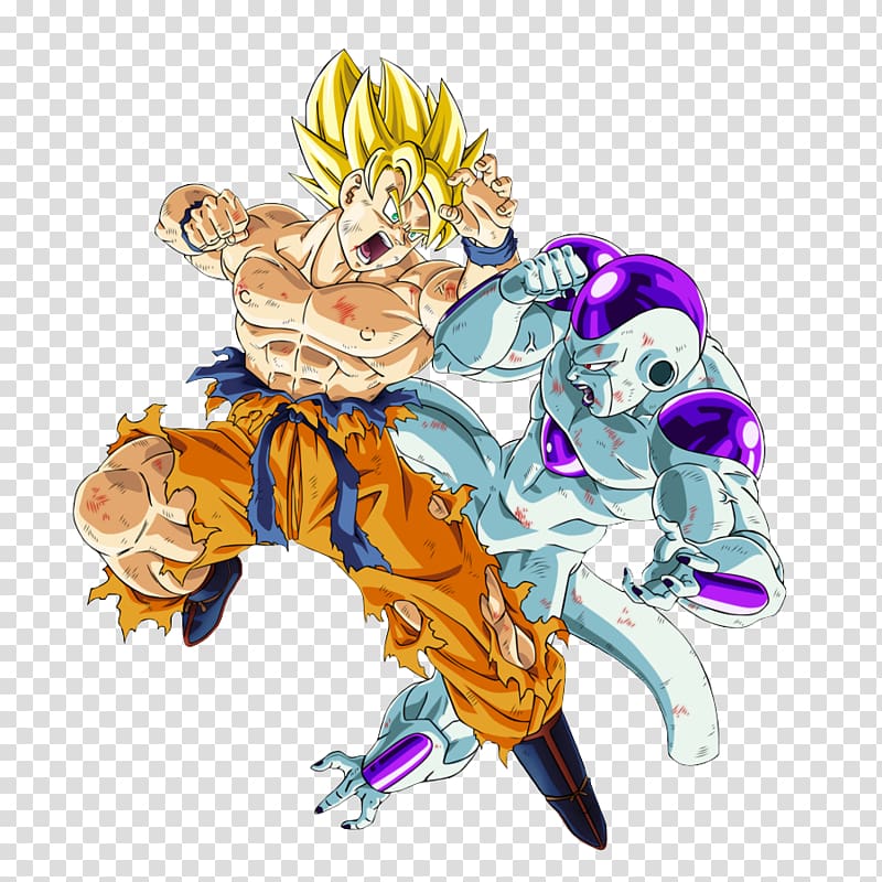 Goku Frieza Gohan Vegeta Dragon Ball, versus transparent background PNG clipart
