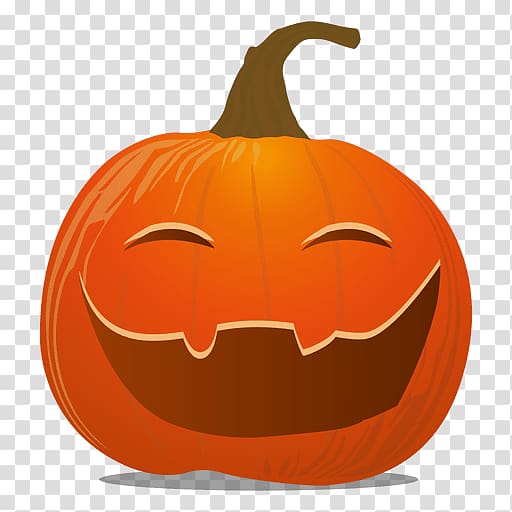 Calabaza Pumpkin Halloween Emoticon Jack-o\'-lantern, fun transparent background PNG clipart