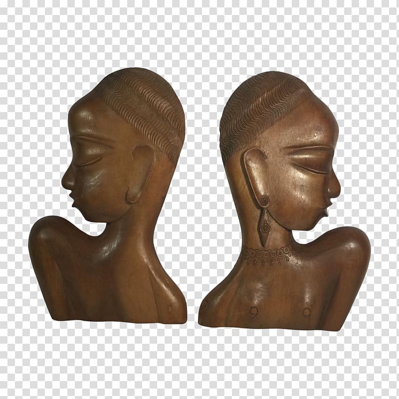 Bronze sculpture Forehead Bust, others transparent background PNG clipart