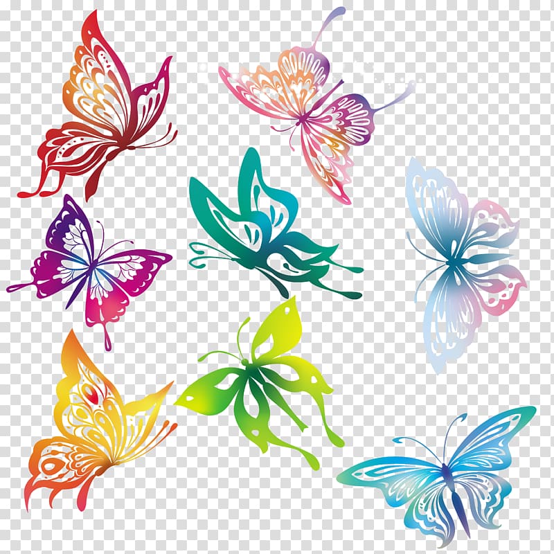 Floral design Tattoo , butterfly transparent background PNG clipart