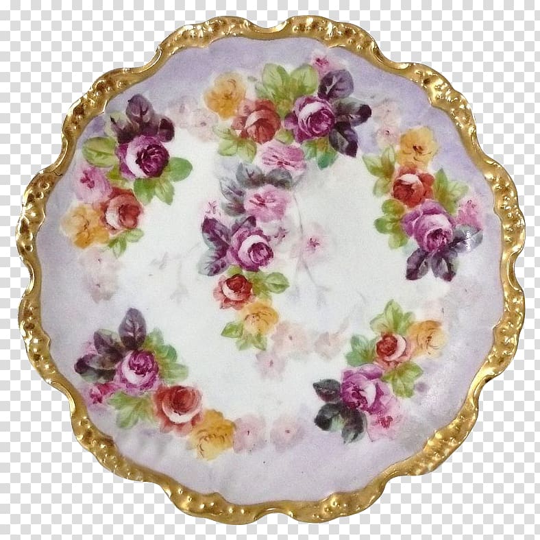 Plate Limoges porcelain Limoges porcelain Saucer, Plate transparent background PNG clipart