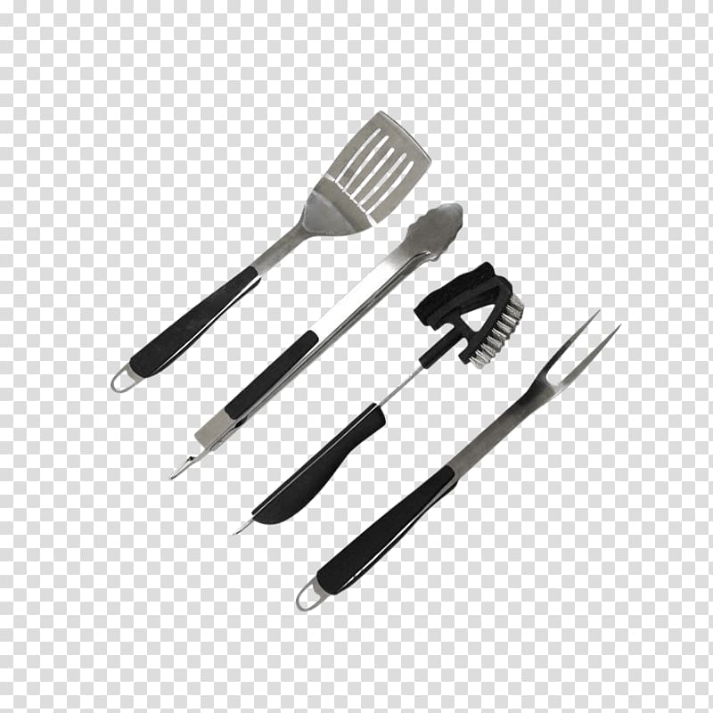 Barbecue Tool Grilling Brush Tongs, GRILL TOOLS transparent background PNG clipart