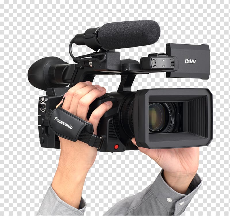 Panasonic P2 Video Cameras Professional video camera, hd clips transparent background PNG clipart