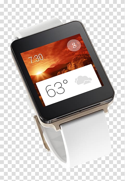 LG G Watch Smartwatch LG Electronics Wear OS, watch surface transparent background PNG clipart