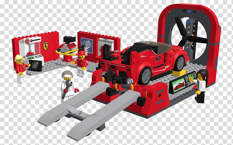 LEGO Product design Machine, lego speed champions ferrari transparent background PNG clipart