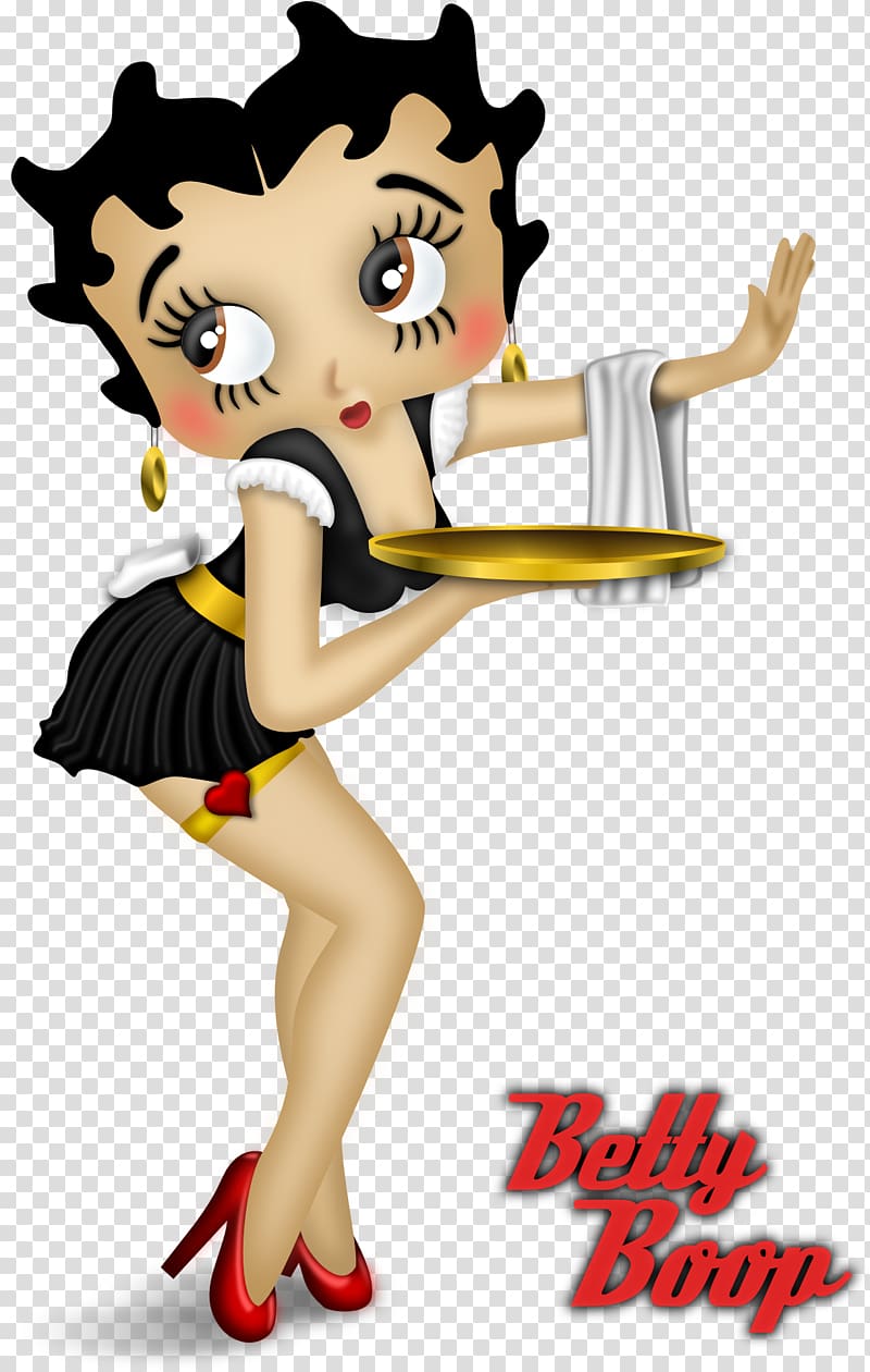 Betty Boop Bar, Waitress transparent background PNG clipart