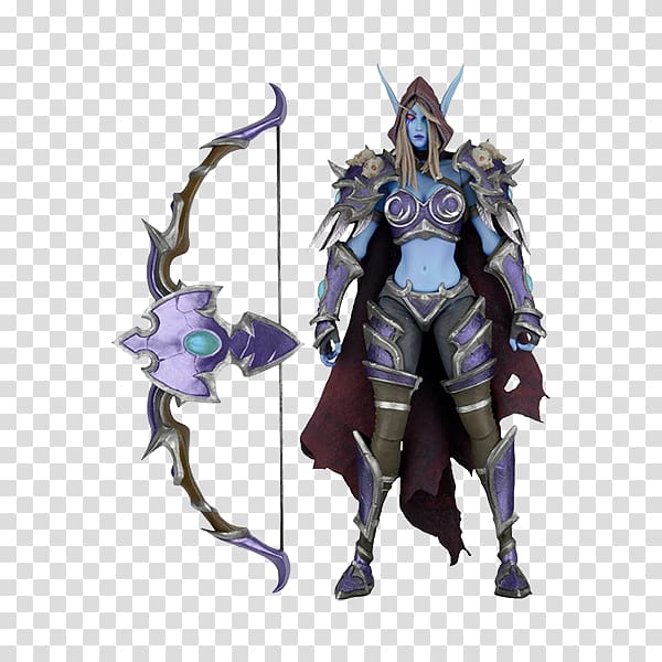 Heroes of the Storm Sylvanas Windrunner Action & Toy Figures National Entertainment Collectibles Association World of Warcraft, sylvanas transparent background PNG clipart