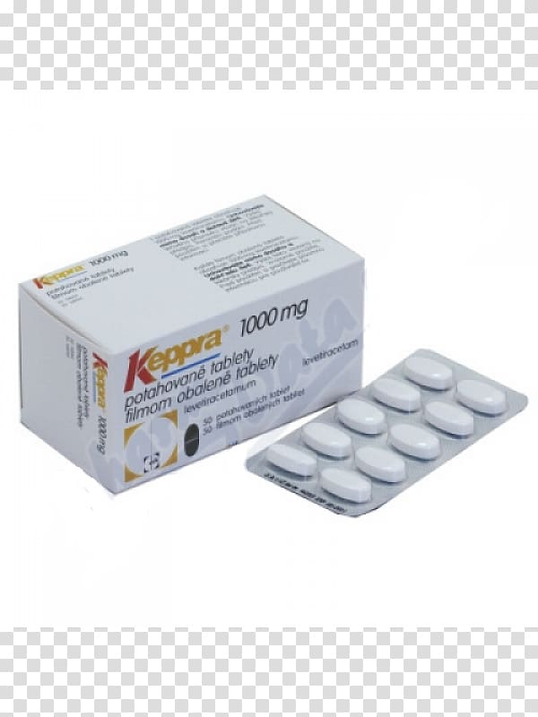 Levetiracetam Tablet Pharmaceutical drug Epilepsy Prescription drug, tablet transparent background PNG clipart