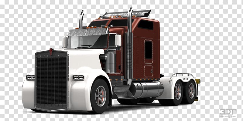 Kenworth W900 Car Truck Automotive design, tuning transparent background PNG clipart