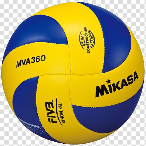 Beach volleyball Mikasa Sports, volleyball transparent background PNG clipart