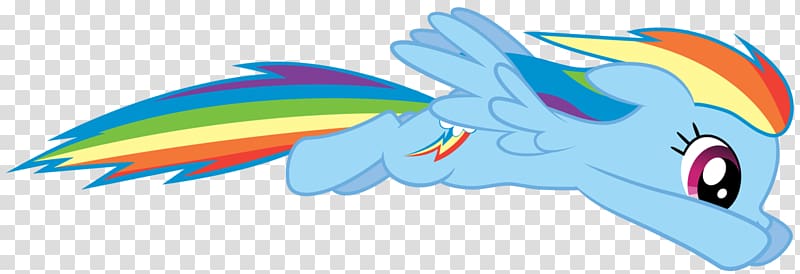 My Little Pony Rainbow Dash illustration, Rainbow Dash Jump transparent background PNG clipart