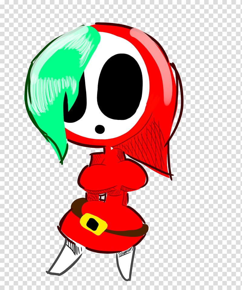 Drawing Fan art Shy Guy , minus transparent background PNG clipart