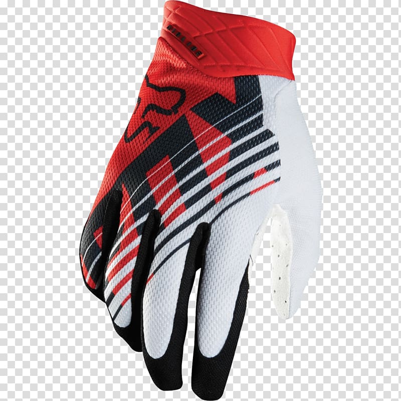 Fox Racing Cycling glove Motorcycle, gloves transparent background PNG clipart