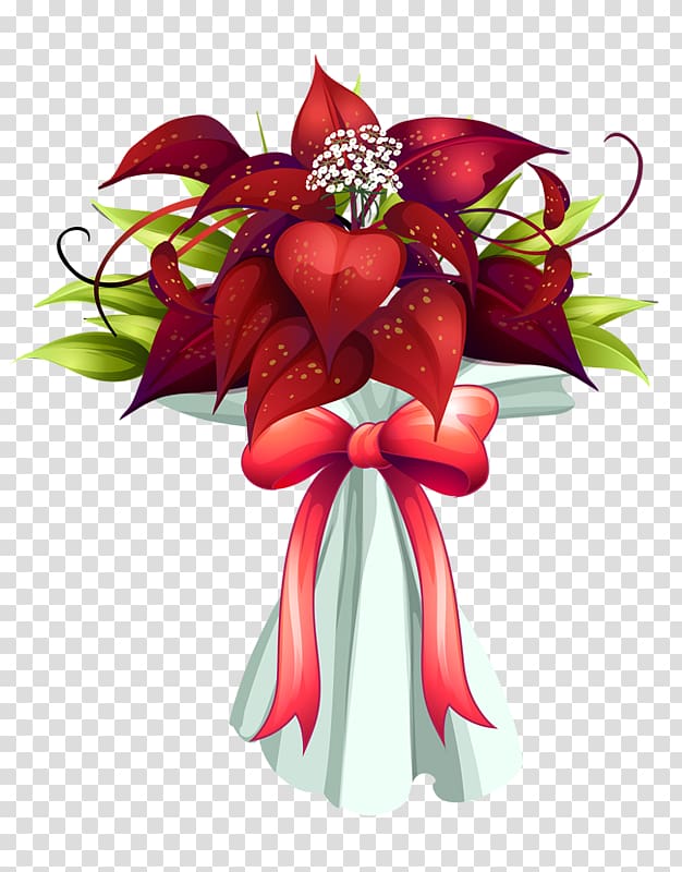 Flower bouquet , Bouquet of flowers transparent background PNG clipart