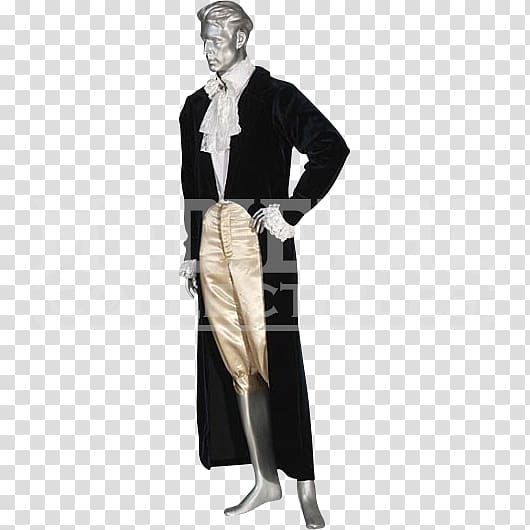 Robe Victorian era Frock coat Victorian architecture, victorian men transparent background PNG clipart