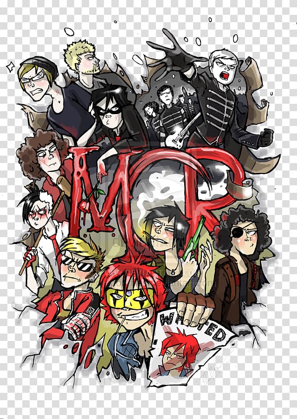 My Chemical Romance Fan art Music, romance posters transparent background PNG clipart