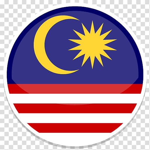 flag of Malaysia, Peninsular Malaysia Carbondale Logo Team Malaysia, Malaysia Icon Round World Flags transparent background PNG clipart
