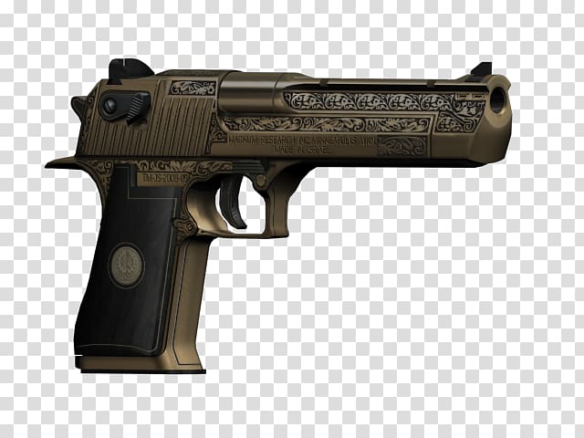 Trigger Firearm Airsoft Guns IMI Desert Eagle, weapon transparent background PNG clipart