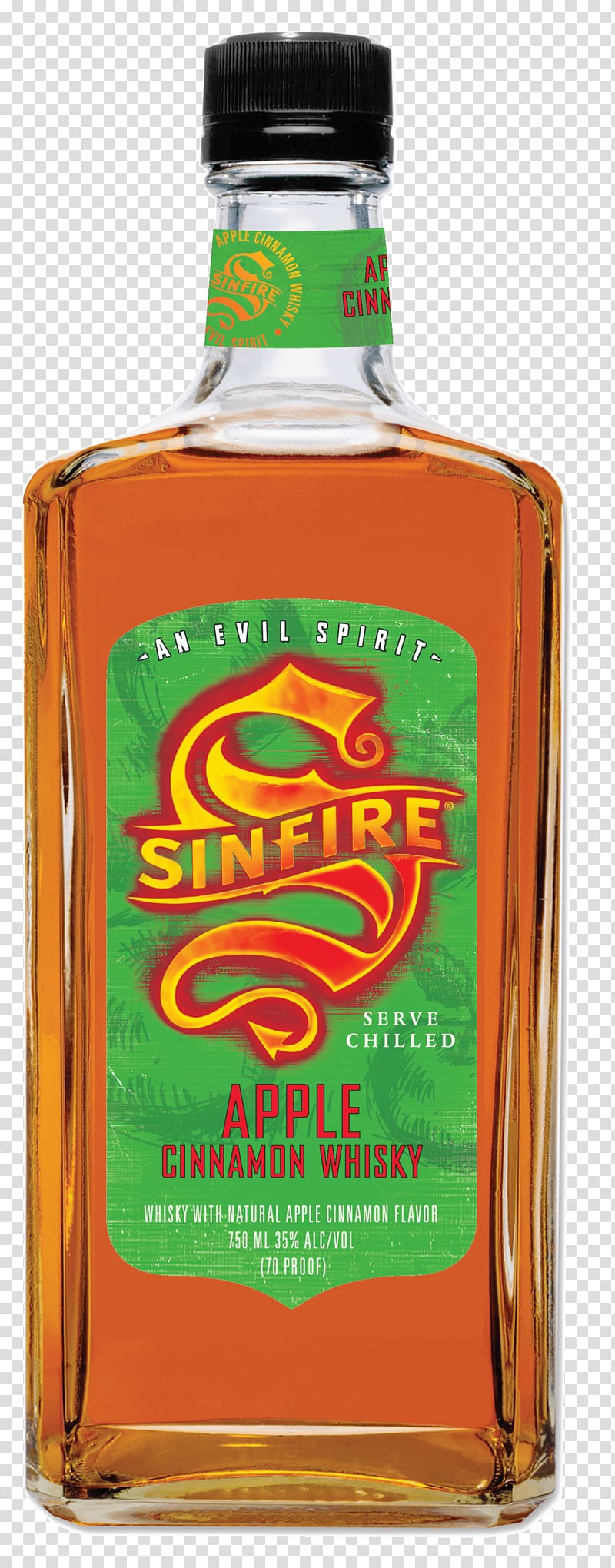 Whiskey Sinfire Fireball Cinnamon Whisky Distilled beverage Hood River, drink transparent background PNG clipart