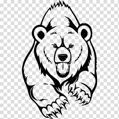 American black bear Drawing Grizzly bear Painting, bear transparent background PNG clipart