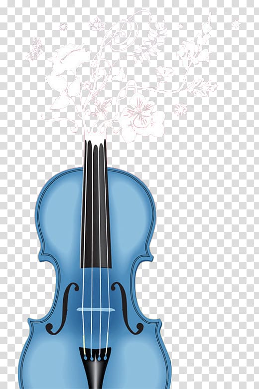 Violin Cello Viola Stamell Stringed Instruments, Blue violin transparent background PNG clipart