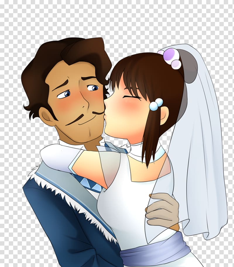 Varrick Zhu Li The Legend of Korra Thumb Drawing, getting married transparent background PNG clipart