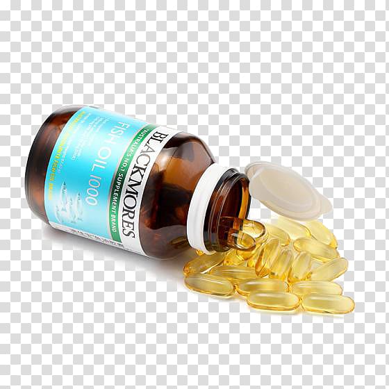 Fish oil Dietary supplement Capsule, Children\'s fish oil capsule material transparent background PNG clipart