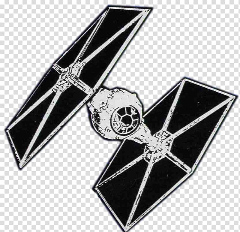 black and white Tie Fighter illustration, Star Wars: TIE Fighter Star Wars: X-Wing Miniatures Game X-wing Starfighter , star wars transparent background PNG clipart