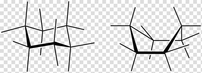 Cyclohexane conformation Conformational isomerism Cyclic compound Chemistry, Cyclohexane Conformation transparent background PNG clipart
