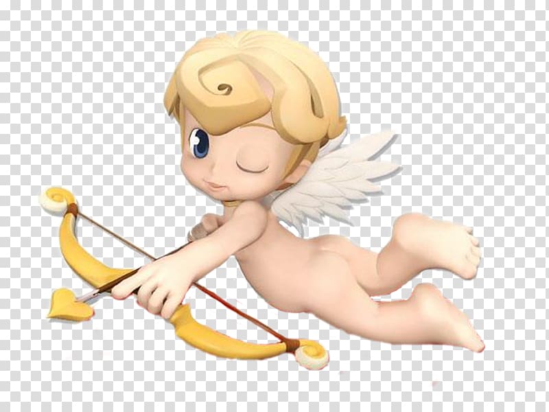 Cupid Gratis, Cartoon Cupid transparent background PNG clipart