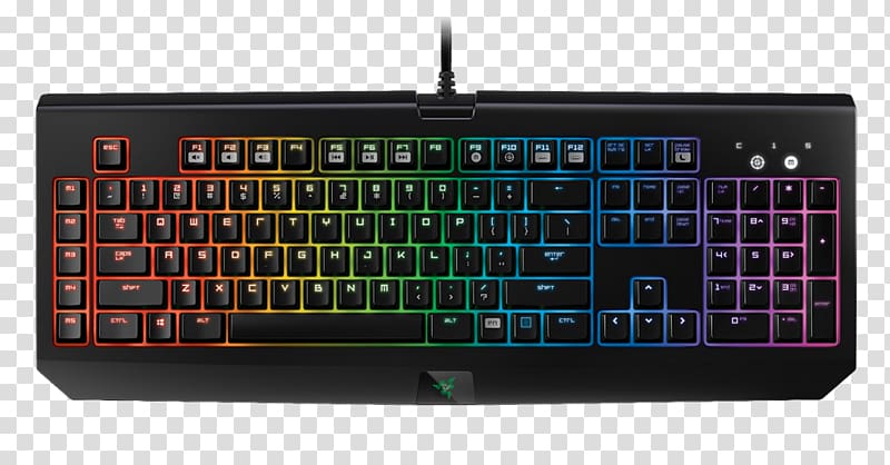 Computer keyboard Razer BlackWidow Chroma Razer Inc. Gaming keypad Razer BlackWidow Ultimate (2016), razer transparent background PNG clipart