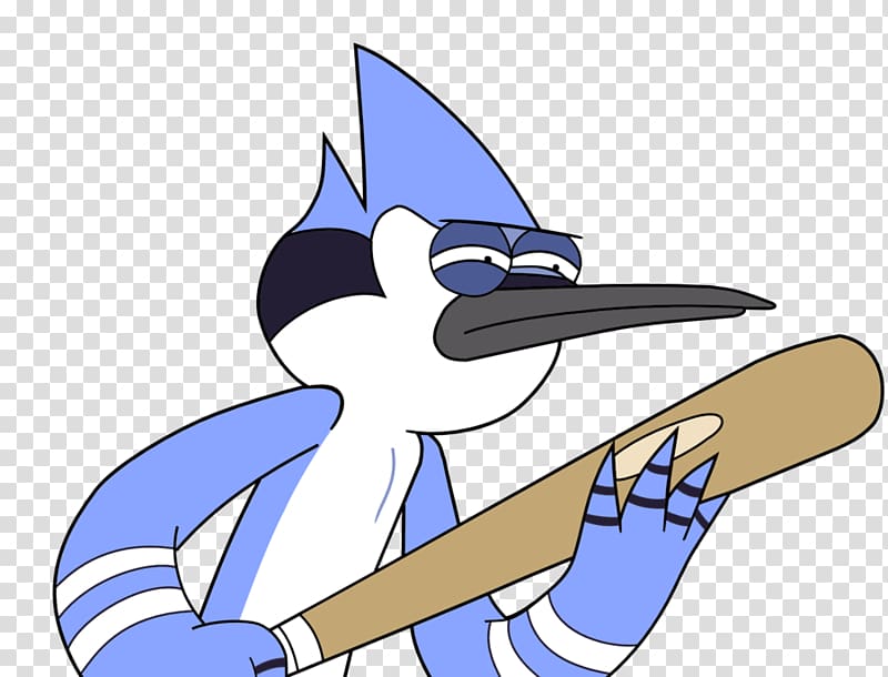 Mordecai Rigby Pops Maellard Male, Shows transparent background PNG clipart