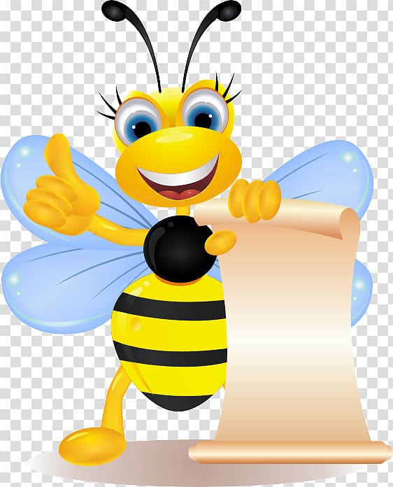 Bee , Moving cartoon bee transparent background PNG clipart
