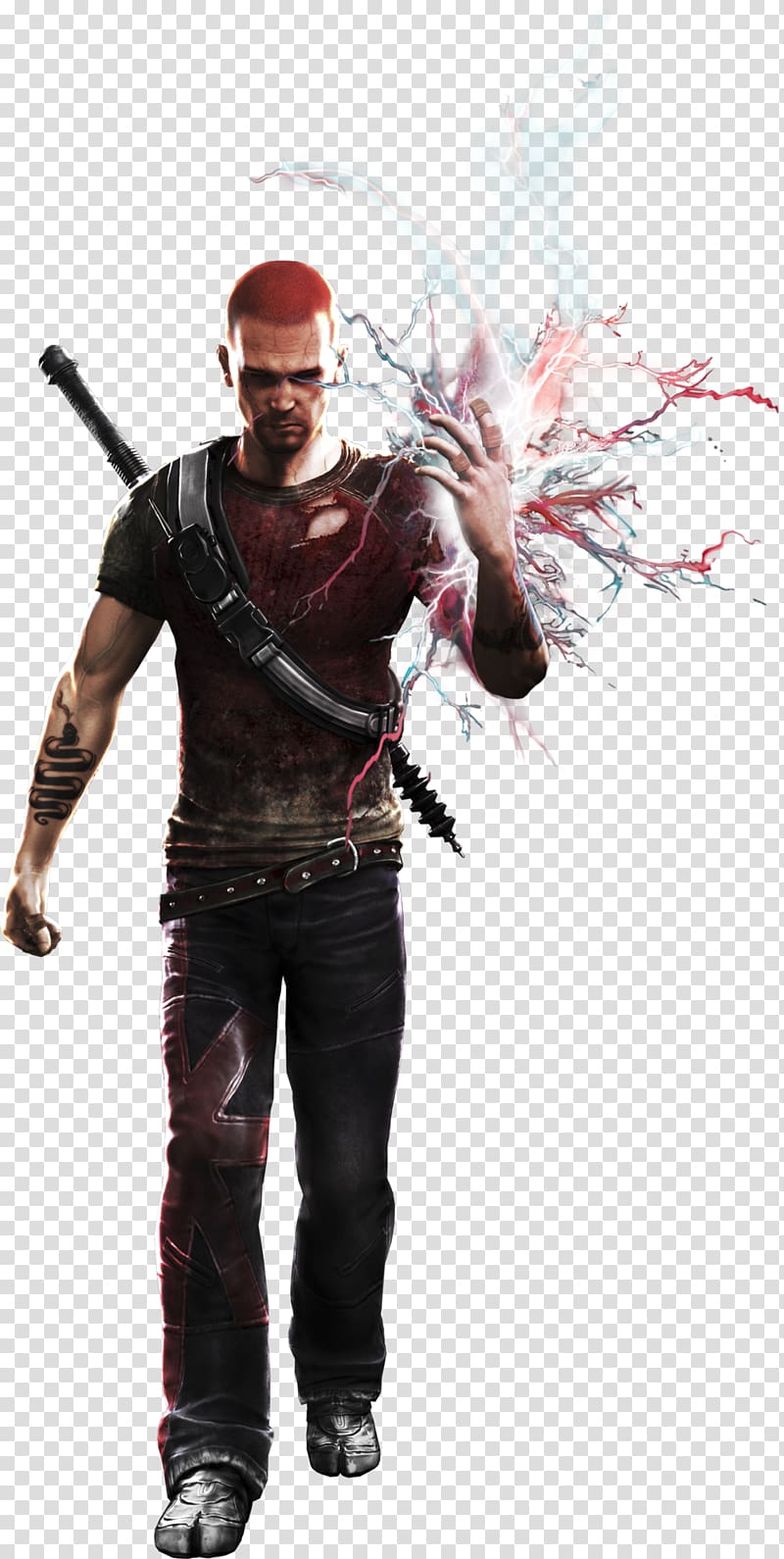 PlayStation All-Stars Battle Royale PlayStation 3 Infamous 2 Infamous Second Son Cole MacGrath, son transparent background PNG clipart