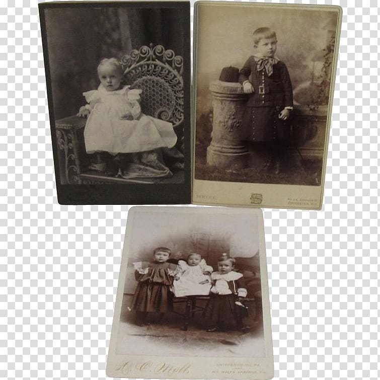 Kodak Tintype Daguerreotype, vintage card transparent background PNG clipart