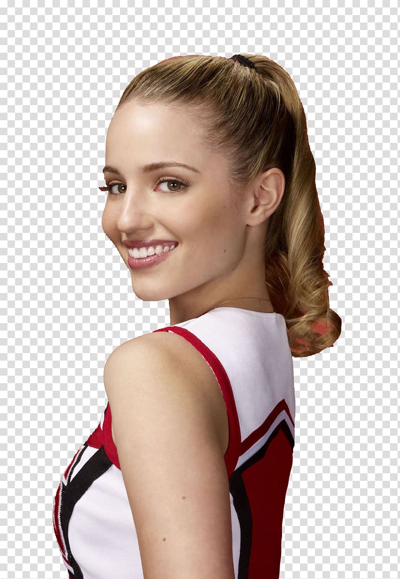 Dianna Agron Glee Quinn Fabray Rachel Berry Actor, hair style transparent background PNG clipart