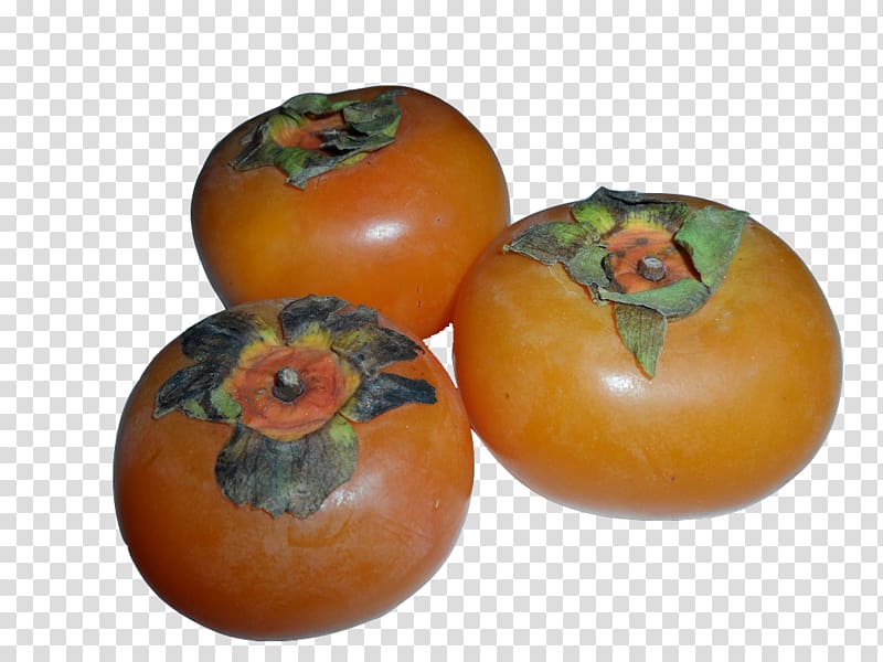 Japanese Persimmon Gratis, Three round persimmon transparent background PNG clipart