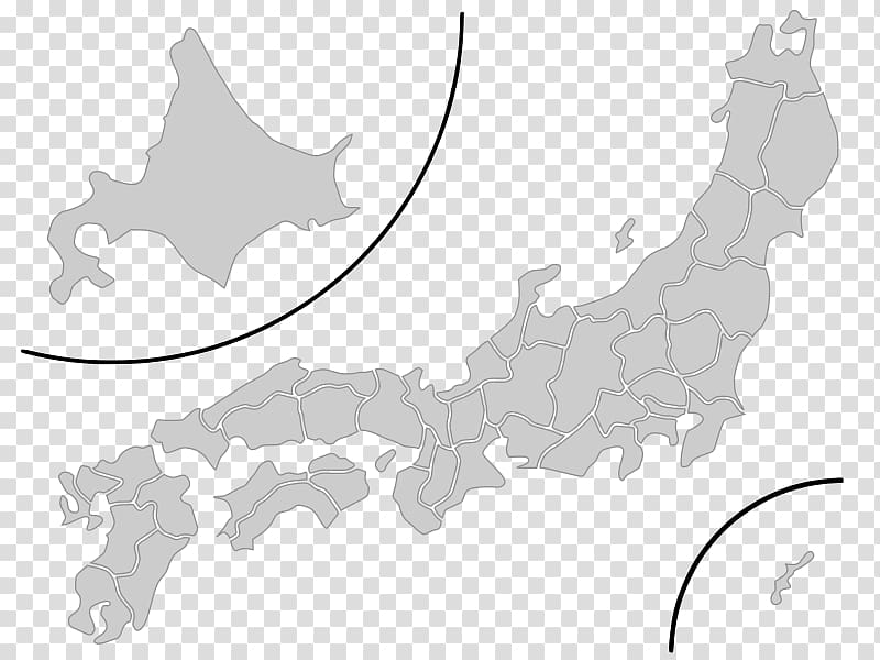 Hokkaido Map, germ detail map transparent background PNG clipart
