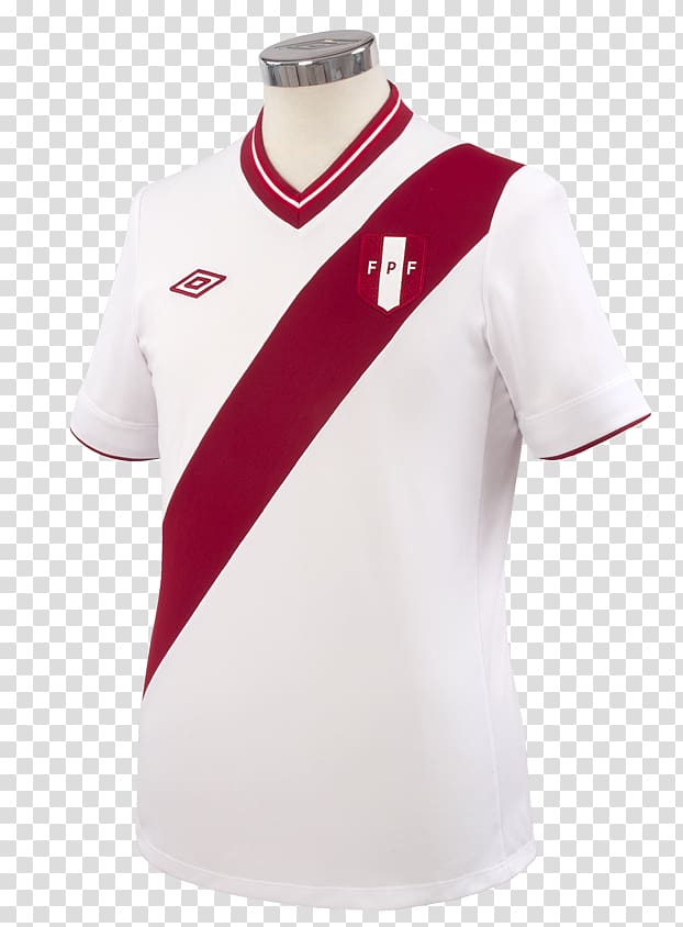 T-shirt Peru national football team Umbro Hoodie, T-shirt transparent background PNG clipart