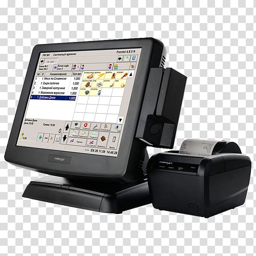 Point of sale Cash register POS-система Automation Trade, others transparent background PNG clipart