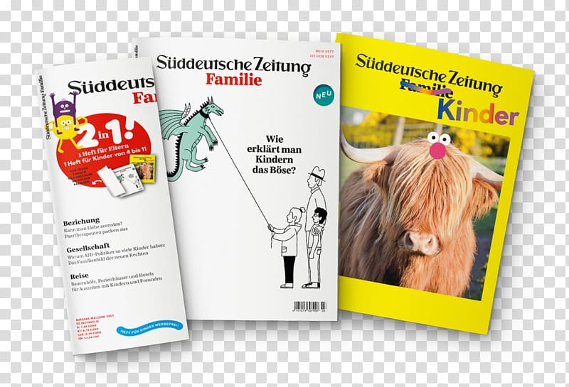 Magazine Child Exercise book Süddeutsche Zeitung Family, child transparent background PNG clipart