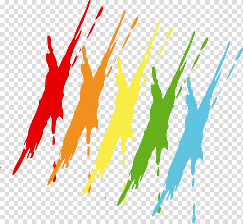 Art, color splash transparent background PNG clipart