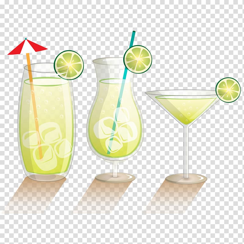 Juice Cocktail garnish Limeade Lemonade Lemon-lime drink, beach iced lemon juice transparent background PNG clipart