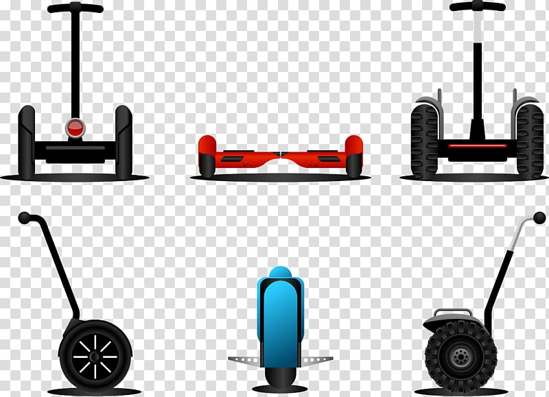 Segway PT Scooter Euclidean Wheel, scooter transparent background PNG clipart