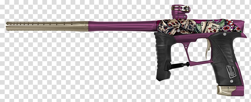 Planet Eclipse Ego Air gun Paintball Guns Gun barrel, paintball splash transparent background PNG clipart