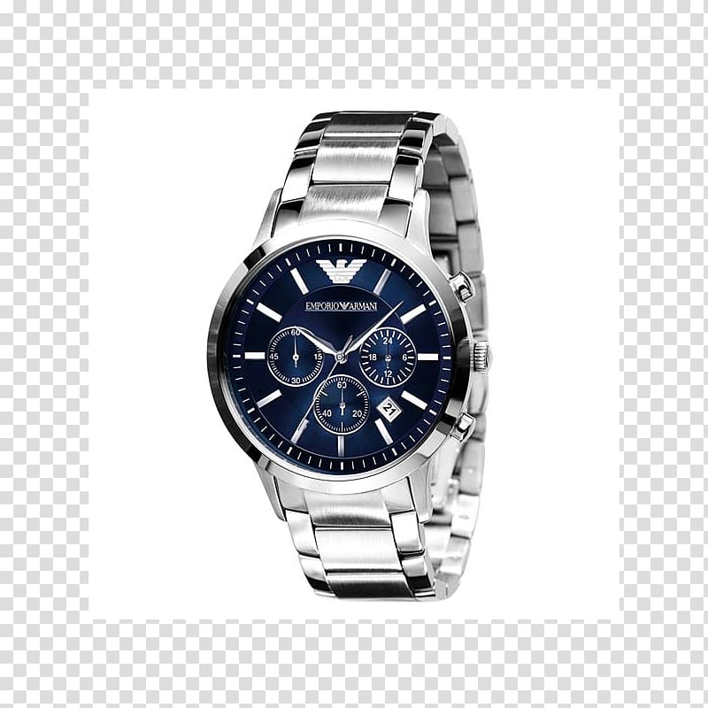 Emporio Armani AR2448 Watch Emporio Armani Sportivo AR5905 Chronograph, watch transparent background PNG clipart